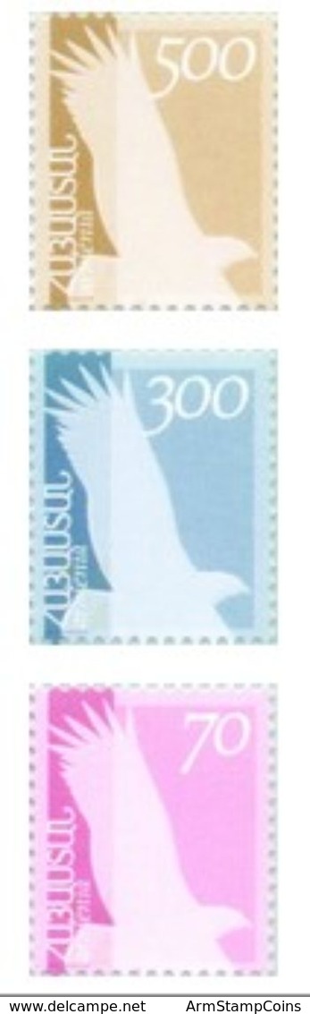 Armenia 2003 Definitive Issue Eagle Scott 674-676 Mi 454-456 MNH** - Armenia