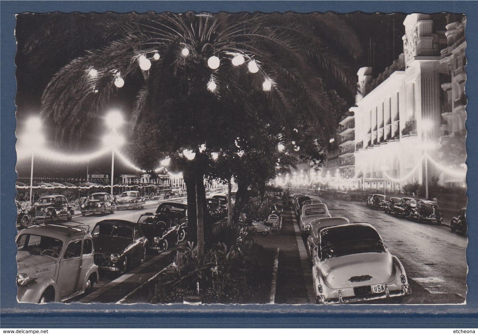 = Nice (Alpes-Maritimes) La Promenade Des Anglais La Nuit - Nice By Night