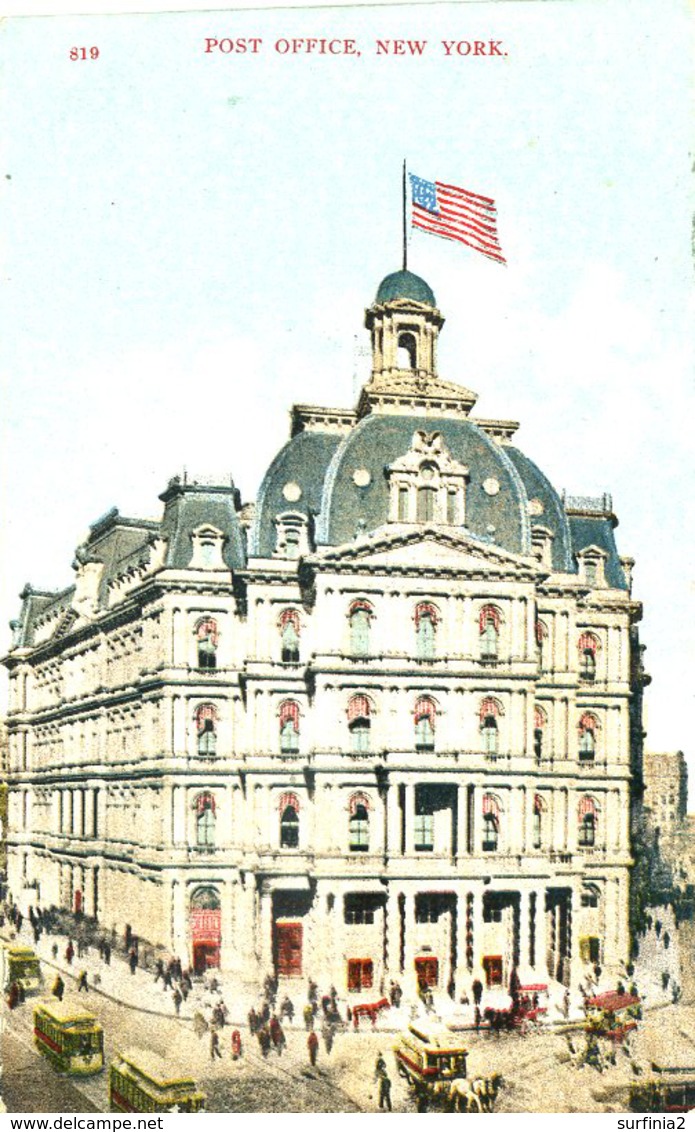 NEW YORK - POST OFFICE Ny61 - Altri Monumenti, Edifici