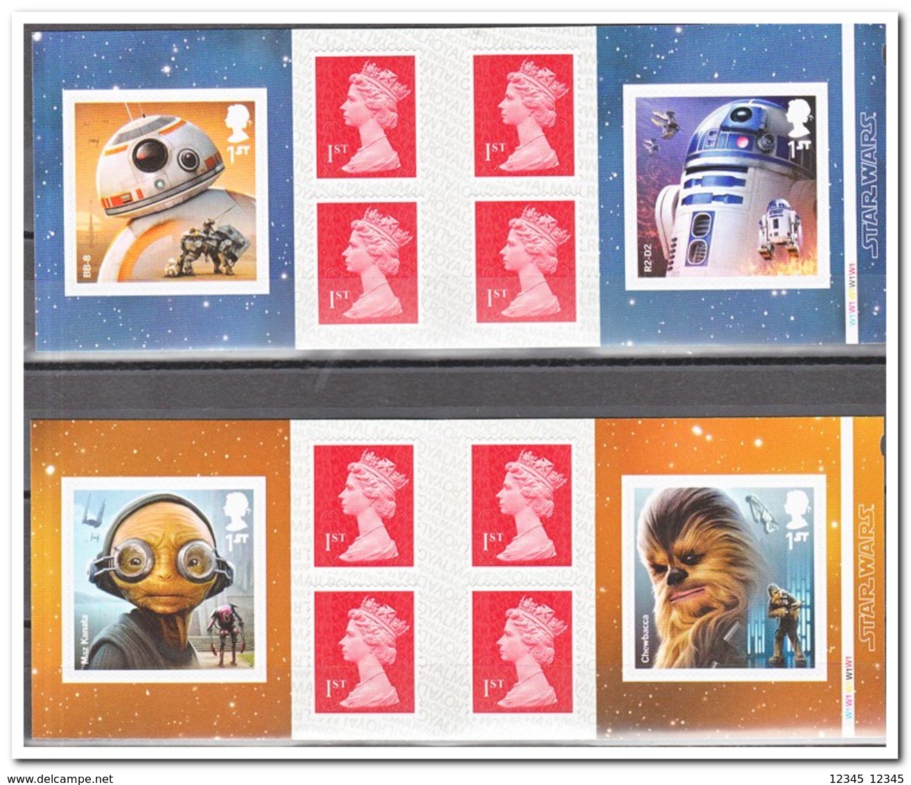 Engeland 2017, Postfris MNH, Star Wars - Nuovi