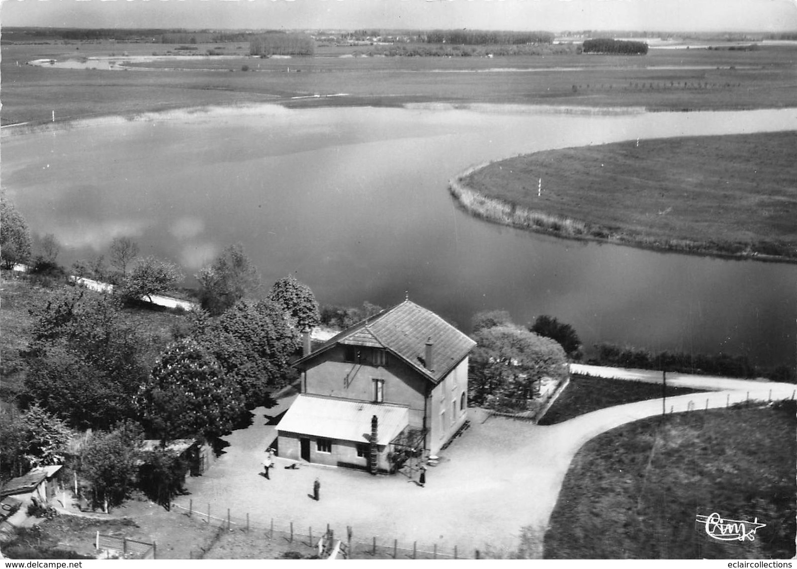 Glanon      21          Vue Aérienne  10x15           (voir Scan) - Otros & Sin Clasificación