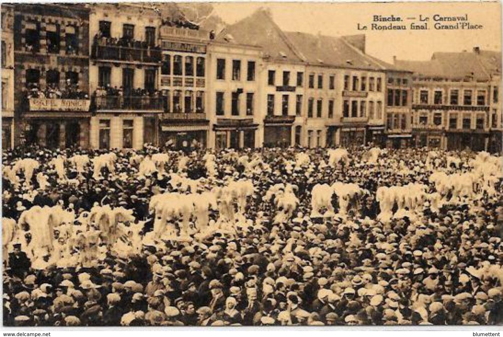 CPA Carnanal Carneval BINCHE Belgique Gilles Non Circulé - Carnaval