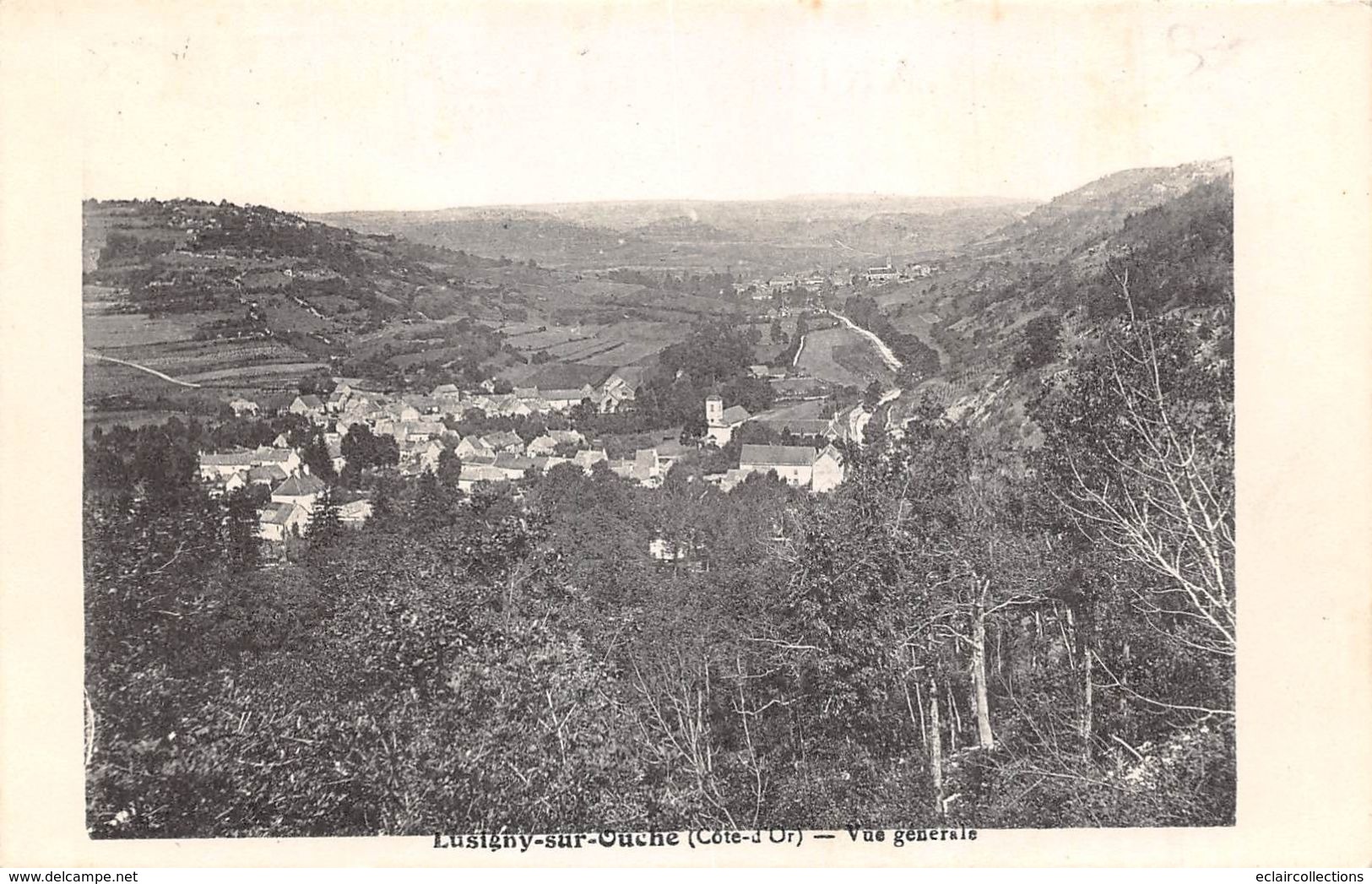 Lusigny Sur Ouche     21        Vue Générale            (voir Scan) - Otros & Sin Clasificación