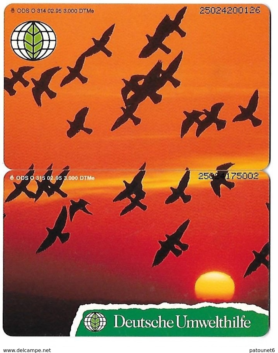 Deutsche Umwelthilfe -  The Birds In The Flight  -  Puzzle  -   5.000 Ex - O-Series : Customers Sets