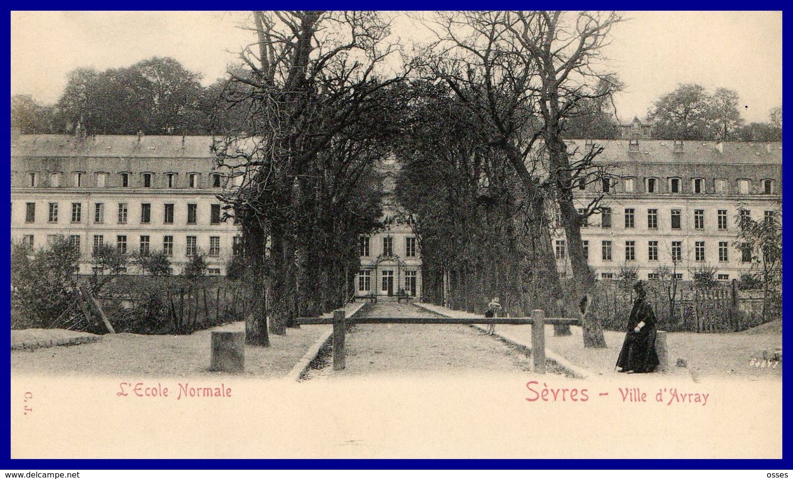 DEUX C.P SEVRES Ecole Normale. Pont De Sèvres Saint Cloud Mont Valérien (rectos Versos) - Sevres