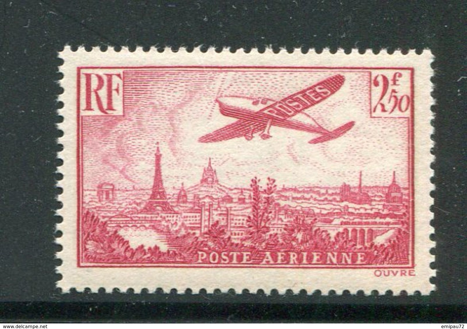 FRANCE- Poste Aérienne Y&T N°11- Neuf Sans Charnière ** - 1927-1959 Neufs