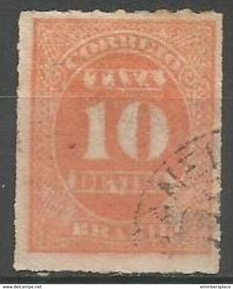 Brazil - 1890 Postage Due 10r Used  SG D97 - Postage Due