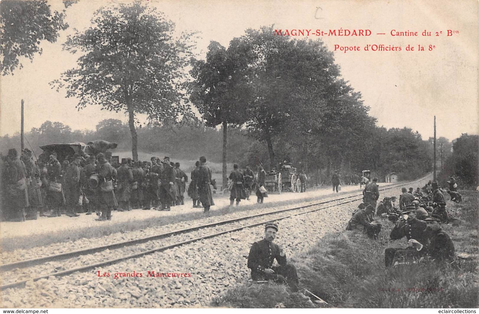 Magny St Médard      21       Militaria .Popote D'Officiers      (voir Scan) - Autres & Non Classés