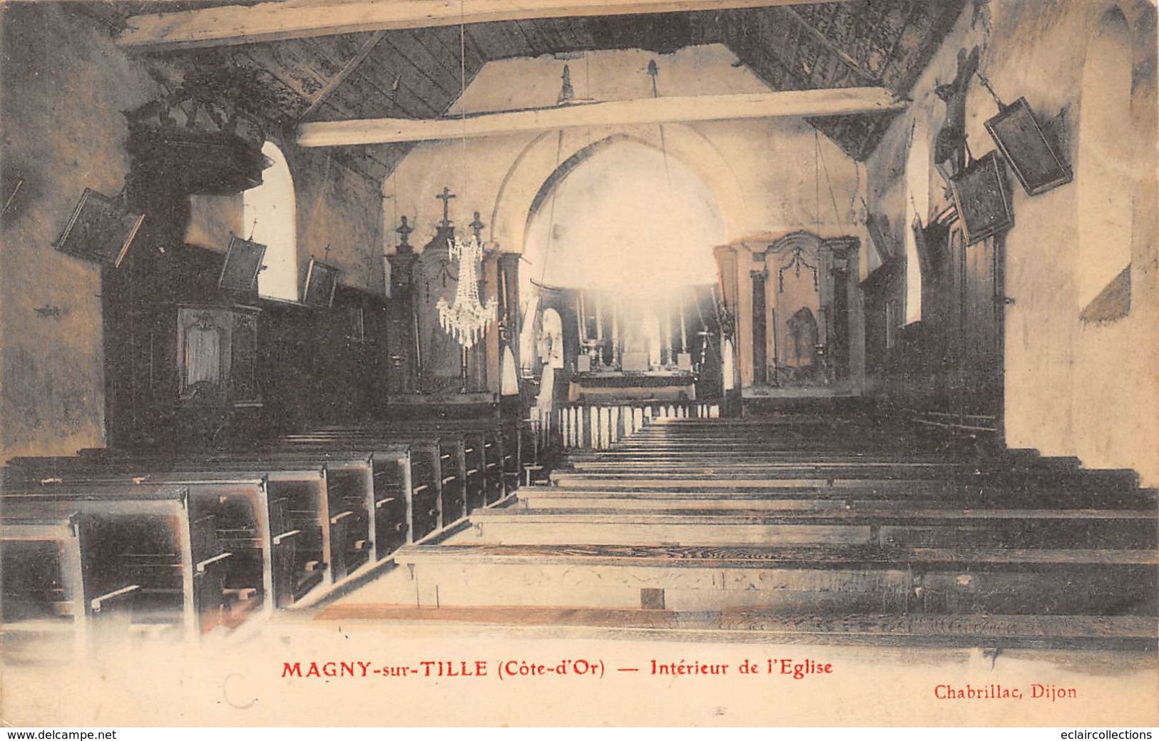 Magny Sur Tille     21        Intérieur De L'Eglise       (voir Scan) - Autres & Non Classés