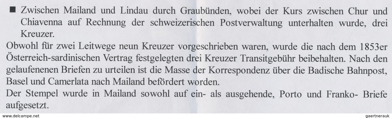 Br Baden - Marken Und Briefe: 1853, Kabinett-Faltbrief Mit Zweimal 6 Kr. Schwarz Auf Gelb (linke Marke - Sonstige & Ohne Zuordnung