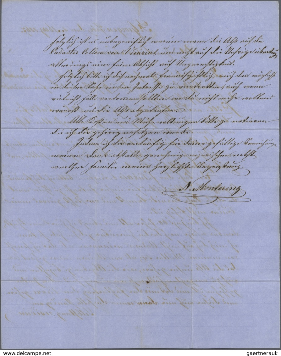 Br Baden - Marken Und Briefe: 1862, 6 Kr. Ultramarin Und 9 Kr. Lebhaftrötlichbraun Je Mit DKr. "FREIBUR - Sonstige & Ohne Zuordnung