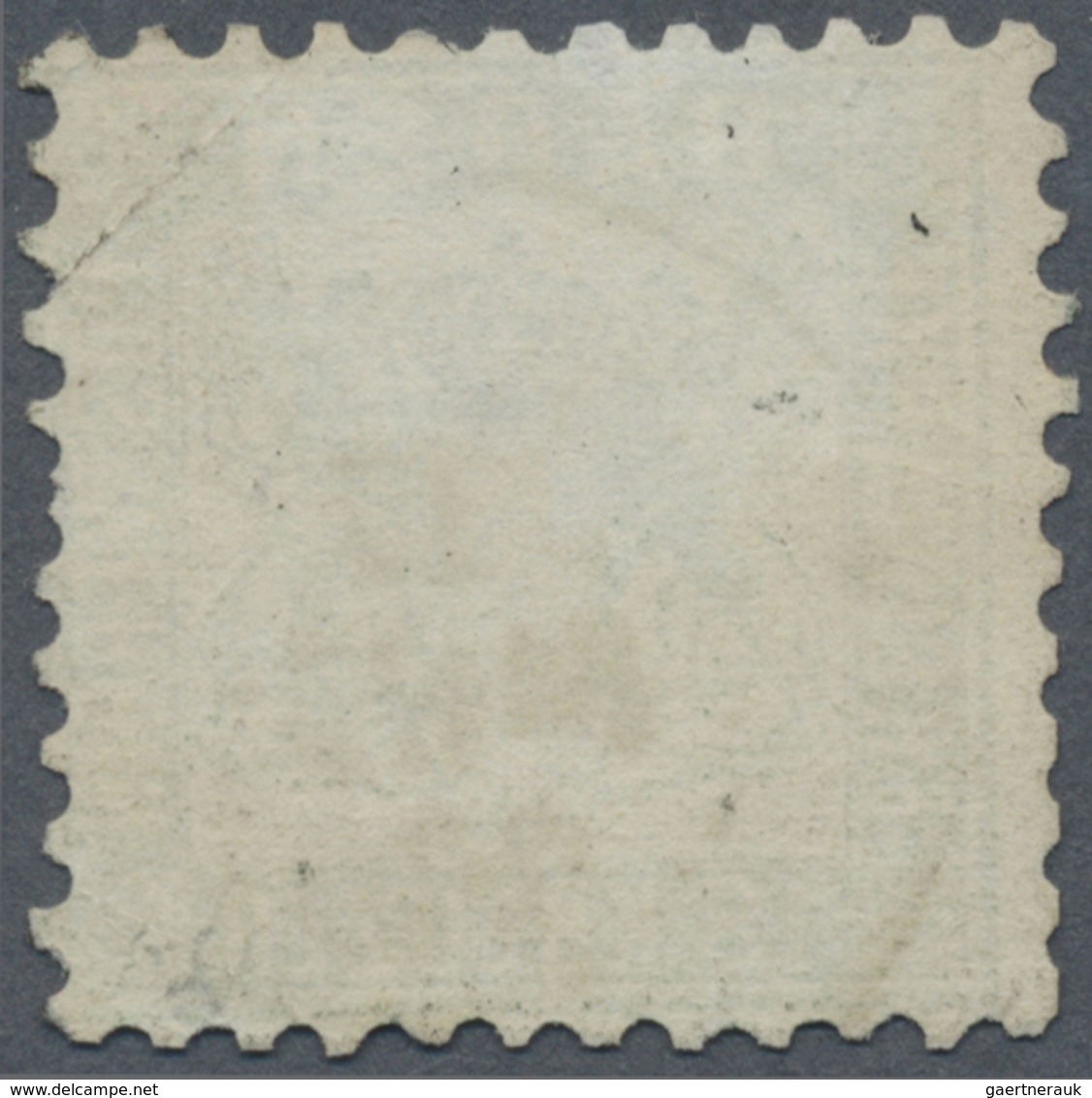 O Baden - Marken Und Briefe: 1862, Wappen 18 Kr. In Seltener Tiefer B-Farbe Dunkelopalgrün Mit Zentris - Other & Unclassified