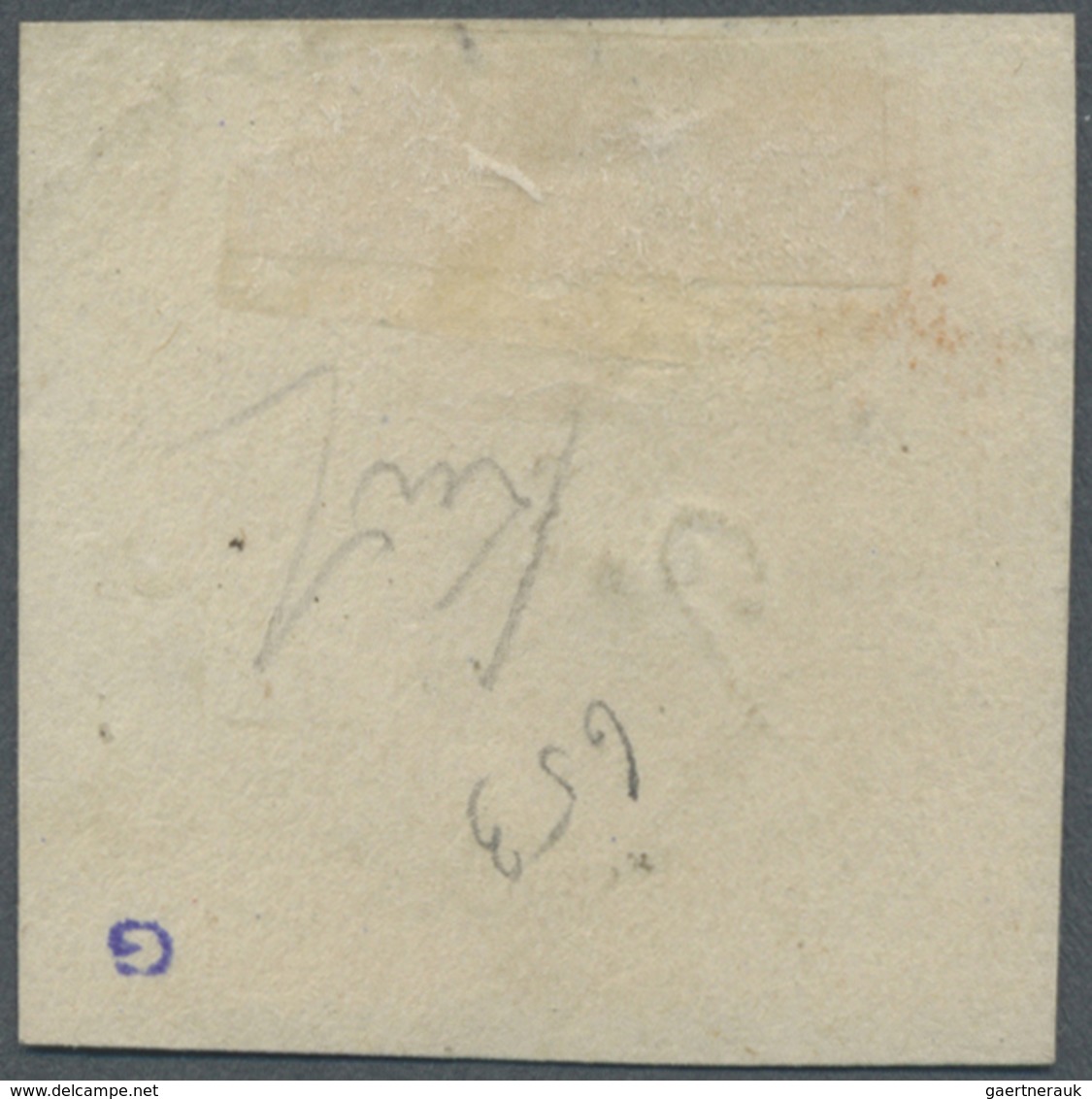 Brfst Baden - Nummernstempel: "66" JESTETTEN - Fünfring-Nummernstempel Auf Briefstück Mit 3 Kr. Mittelrosa - Autres & Non Classés