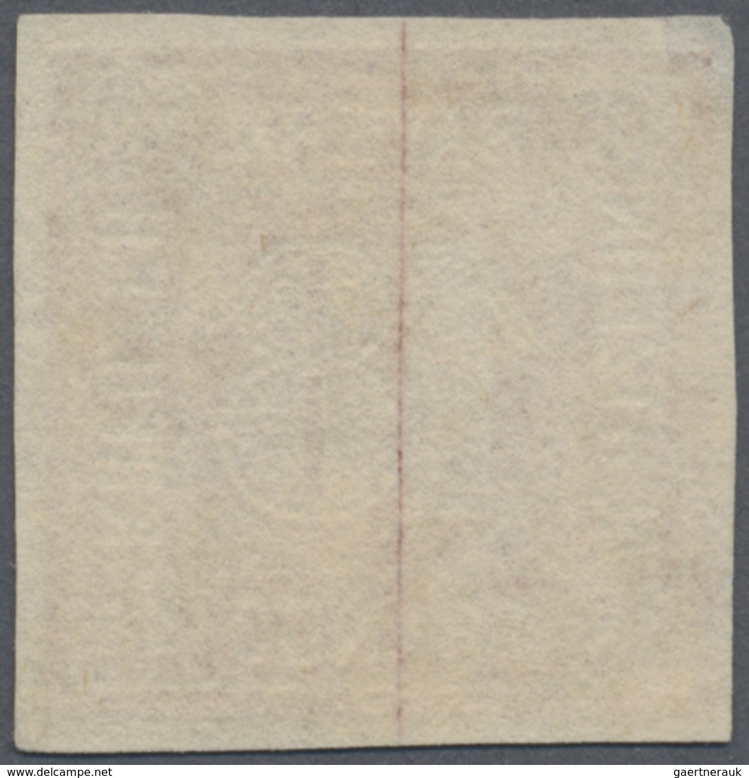 (*) Bayern - Marken Und Briefe: 1862, Quadrat-Ausgabe 18 Kr. In Seltener A-Farbe Zinnoberrot, Ungebrauch - Sonstige & Ohne Zuordnung