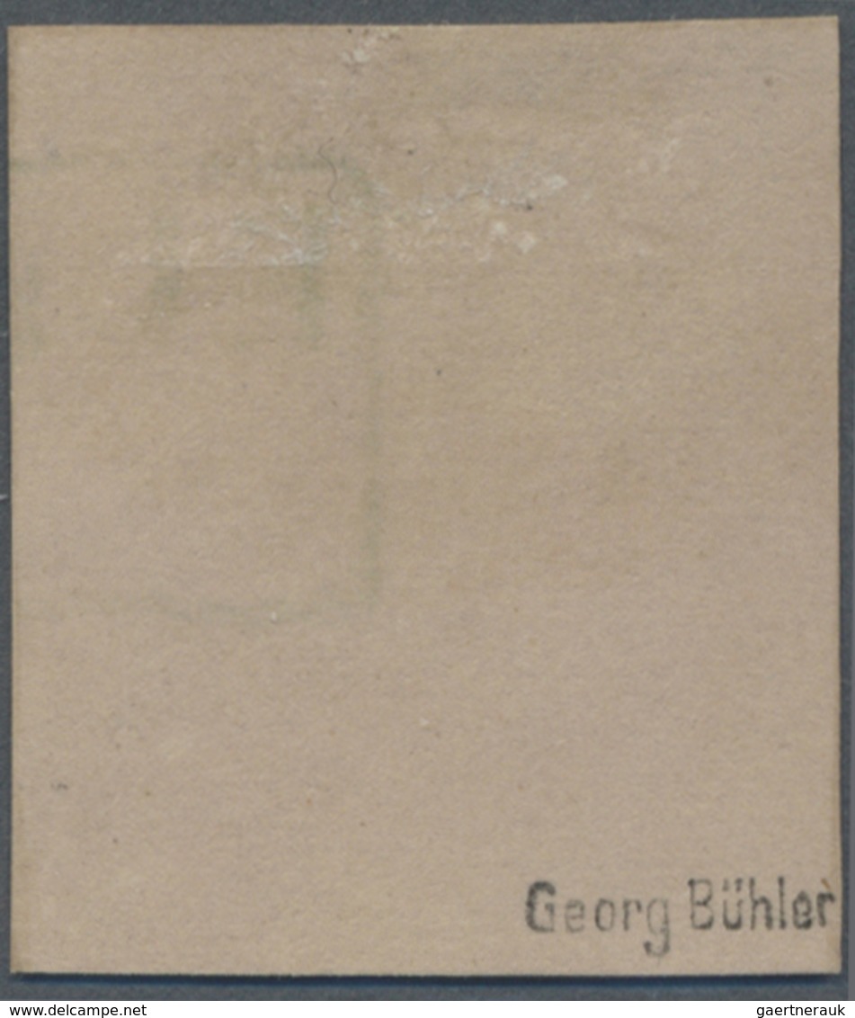 O Oldenburg - Marken Und Briefe: 1859, 2 Gr Schwarz Auf Rötlichkarmin, Sauber Entwertet Mit Blauem Ra2 - Oldenburg