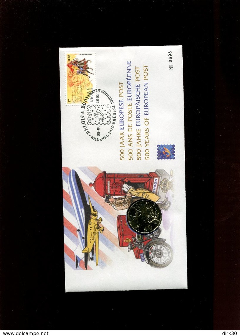 Belgie 2001 2996 Tour & Taxis Horses  Numisletter TB - Numisletters