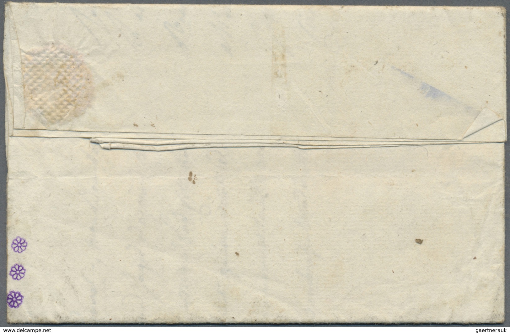 Br Preußen - Französische Armeepost: 1807, "No.48 GRANDE-ARMÉE", Roter L2 Recht Klar Auf Komplettem Fal - Préphilatélie