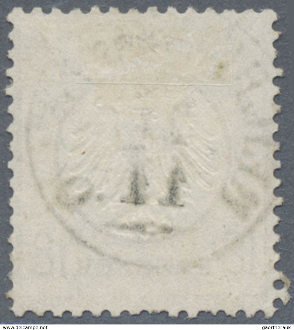 O Deutsches Reich - Brustschild: 1872, 18 Kr. Ockerbraun, Kleiner Schild, Sehr Schön Gestempelt "REICH - Unused Stamps