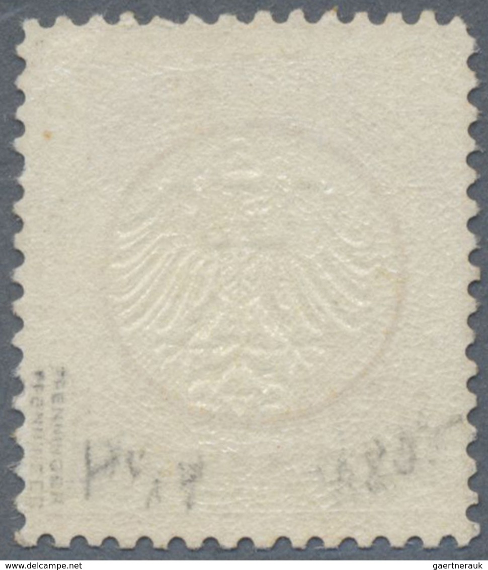 * Deutsches Reich - Brustschild: 1872, ½Gr Kleiner Schild, Ungebraucht, Signiert Pfenninger, Ungebrauc - Nuovi