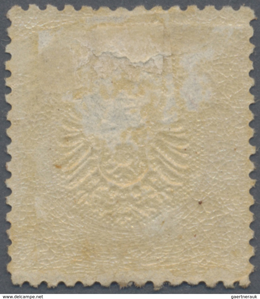 * Deutsches Reich - Brustschild: 1872, 2 Kr. Orange, Großer Schild, Farbfrisch Und Sehr Gut Geprägt, U - Neufs