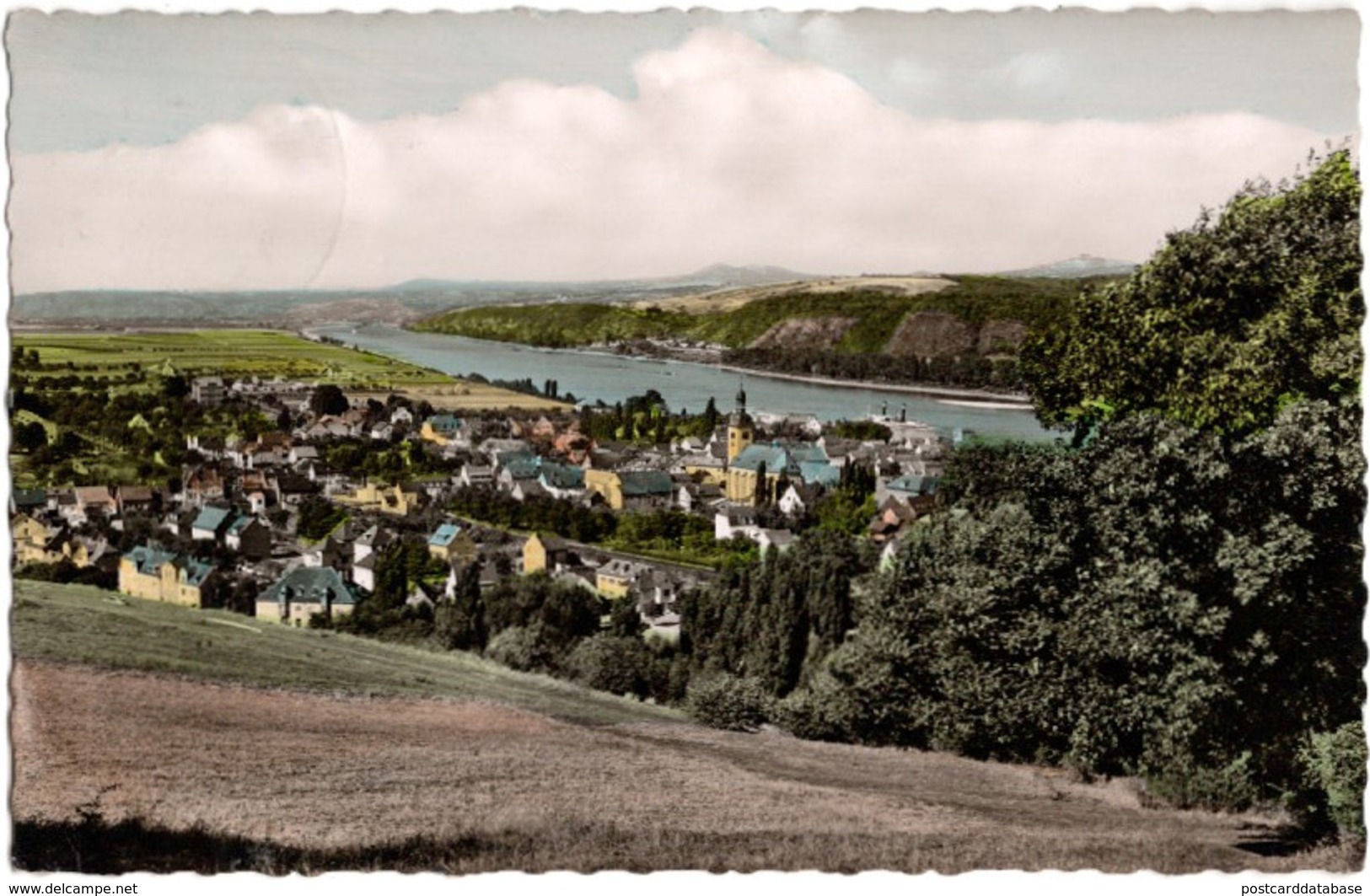 Bad Niederbreisig Am Rhein - Blick Von Der Wilhelmshöhe - Bad Breisig