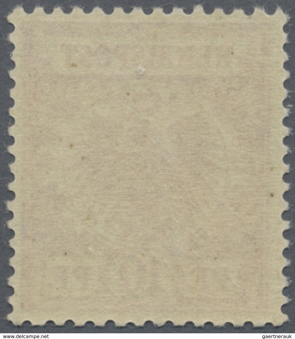 ** Deutsches Reich - Krone / Adler: 1889, Krone/Adler 10 Pf. Frühauflage Rosarot (UV Kaminrosa) Einwand - Neufs