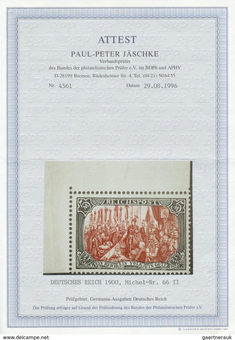 ** Deutsches Reich - Germania: 1900, 5 Mark Reichspost "Reichsgründungsgedenkfeier" Perfektes Luxusstüc - Nuovi