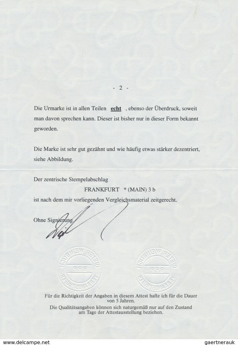 O Deutsches Reich - Inflation: 1920, 10 Mark Auf 75 Pf Germania Als AUFDRUCK-FÄLSCHUNG Zum Schaden Der - Lettres & Documents