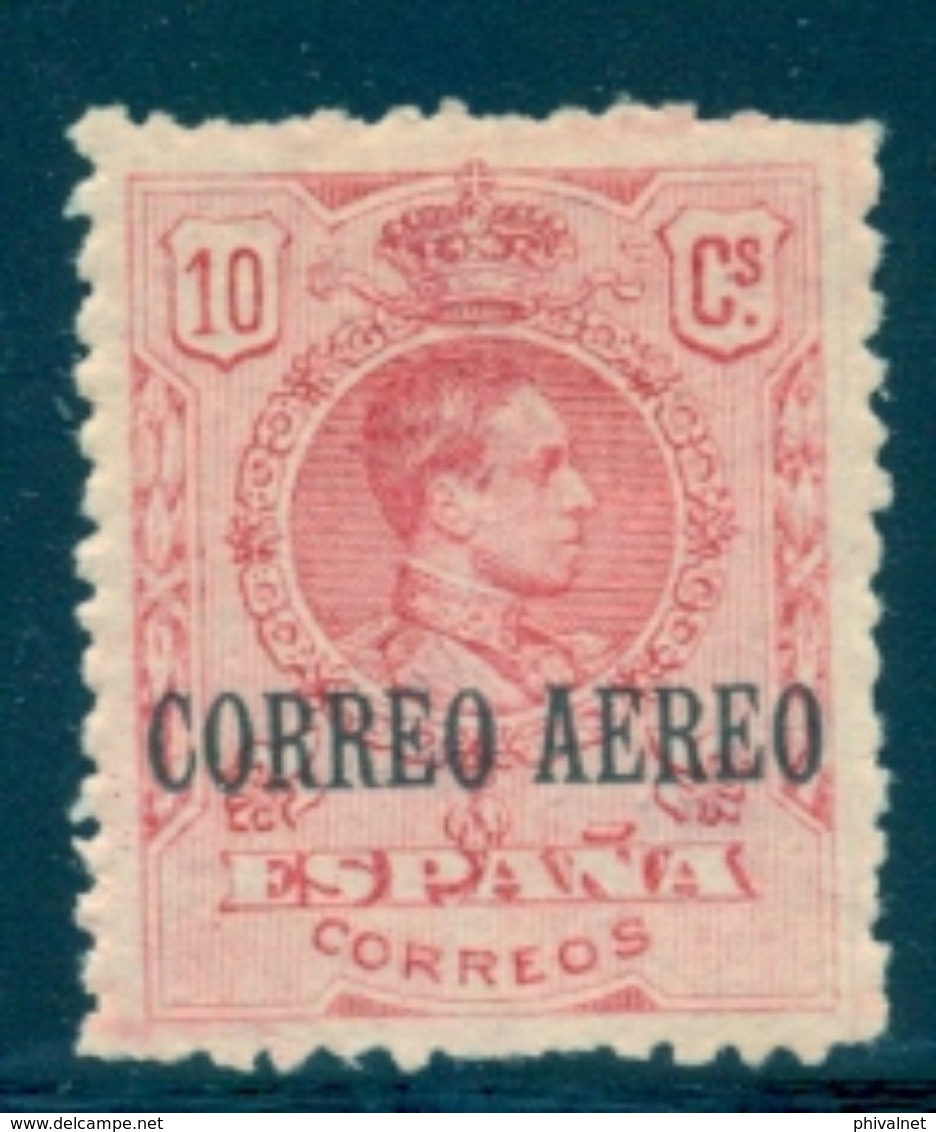 ALFONSO XIII MEDALLÓN , ED. 293 * , CORREO AÉREO 10 CTS. - Nuevos