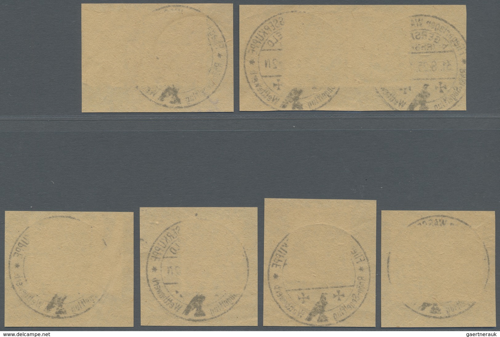 Brfst Deutsches Reich - Weimar: 1924, Flugpostmarken: Holztaube, 5 Pf Im Paar Bis 20 Pf Und 100 Pf Bis 300 - Ungebraucht