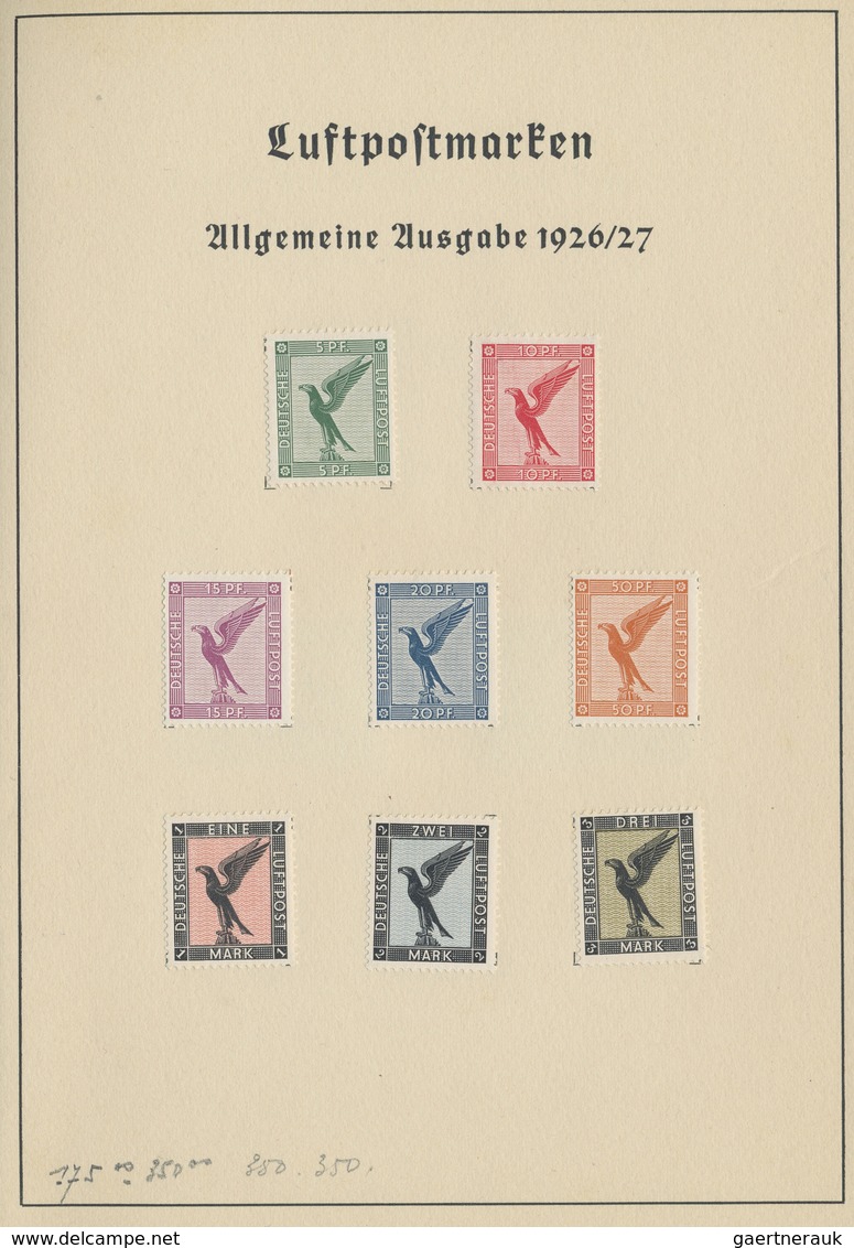 * Deutsches Reich - Weimar: 1925/1932. Offizielles DR-Geschenkheft "Überreicht von der deutschen Abord