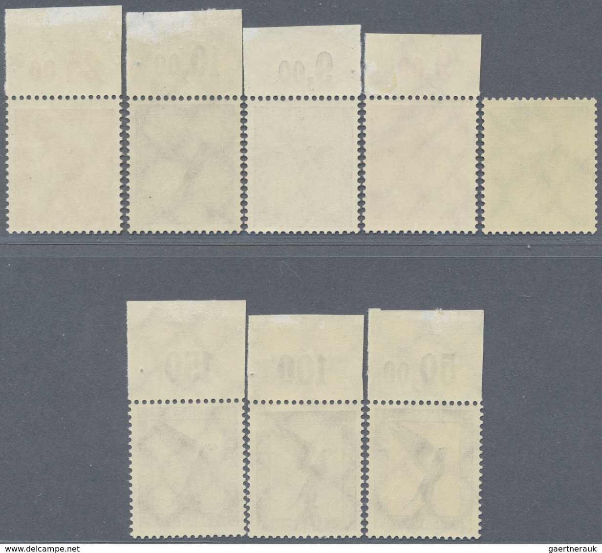 ** Deutsches Reich - Weimar: 1926, Flugpostmarken: 5 Pf Bis 3 M, Komplette Serie Von 8 Postfrischen Wer - Ungebraucht