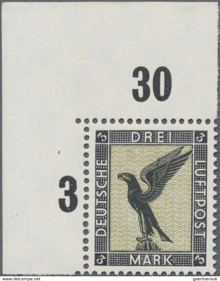 ** Deutsches Reich - Weimar: 1926, Absolut Perfekte Linke Obere Luxus-Bogenecke, Ungefaltet, Die Sehr B - Ongebruikt