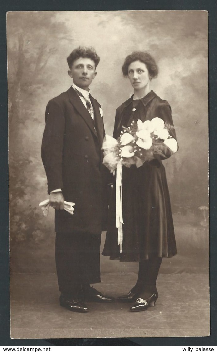 +++ CPA - Photo Carte - Foto Kaart - Photographe  Willemsen  AALST - ALOST -  Couple   // - Aalst