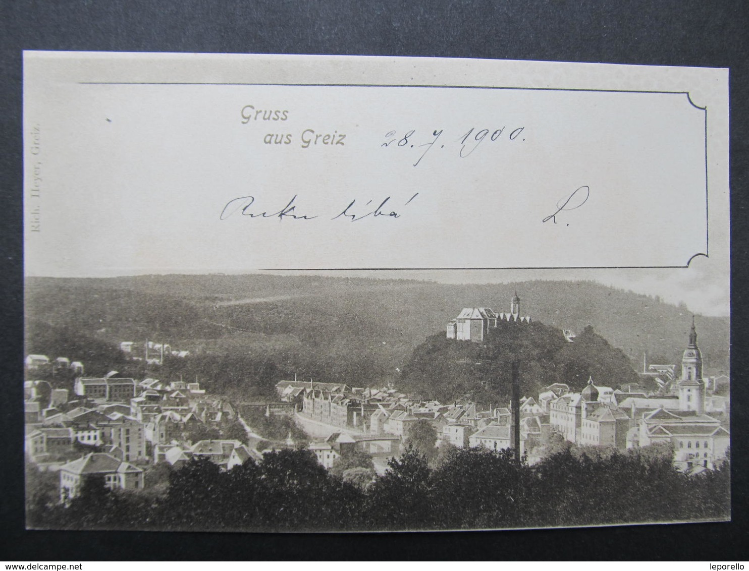 AK GREIZ Ca.1900 ////  D*29888 - Greiz