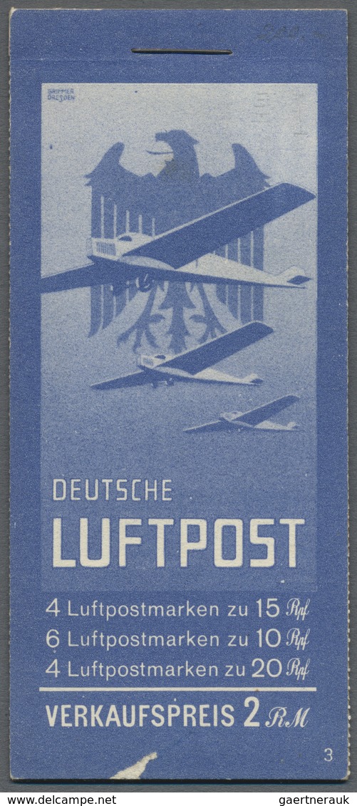 ** Deutsches Reich - Markenheftchen: 1931, 2 Mark Flugpost Markenheftchen "20.1" Postfrisch Mit Heftche - Markenheftchen