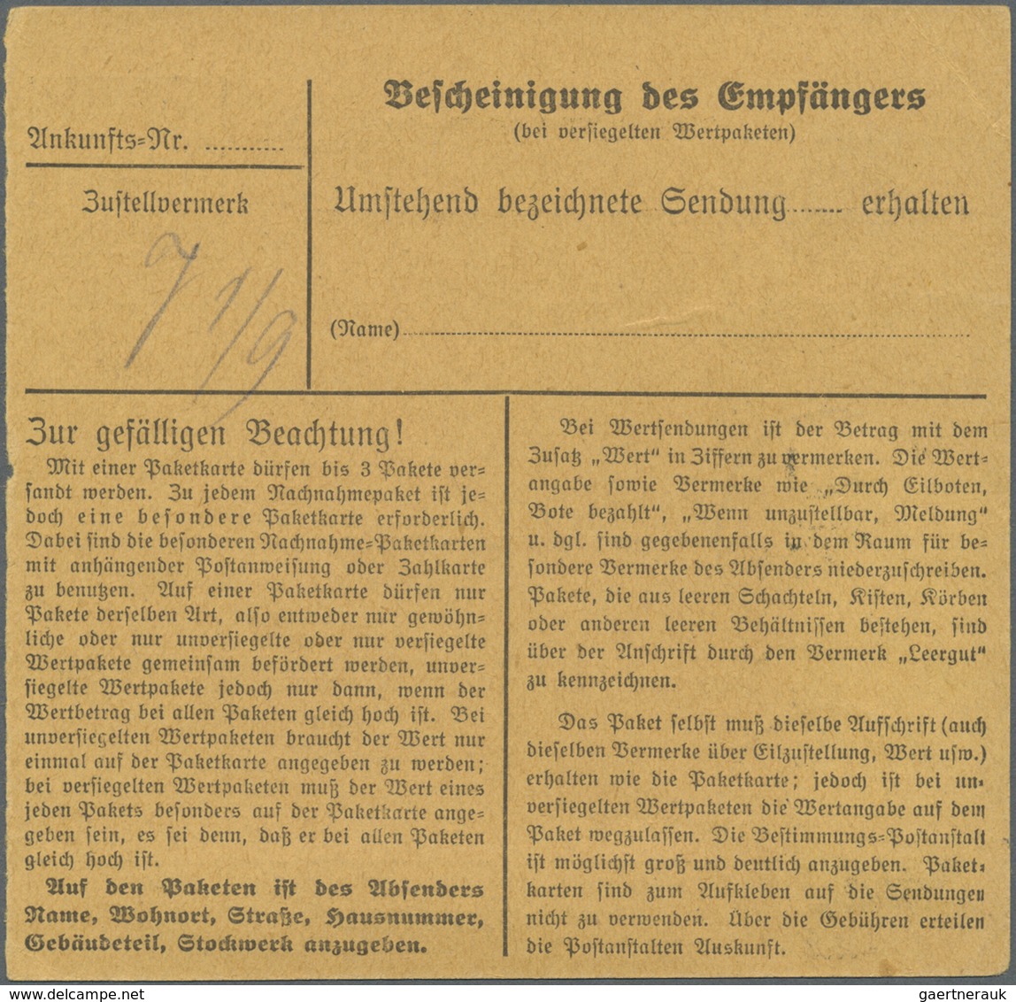 Br Deutsches Reich - Dienstmarken: 1938, 40 Pf Mittelviolett, EF Auf Kompl. Päckchenadresse Von Der NSD - Dienstmarken