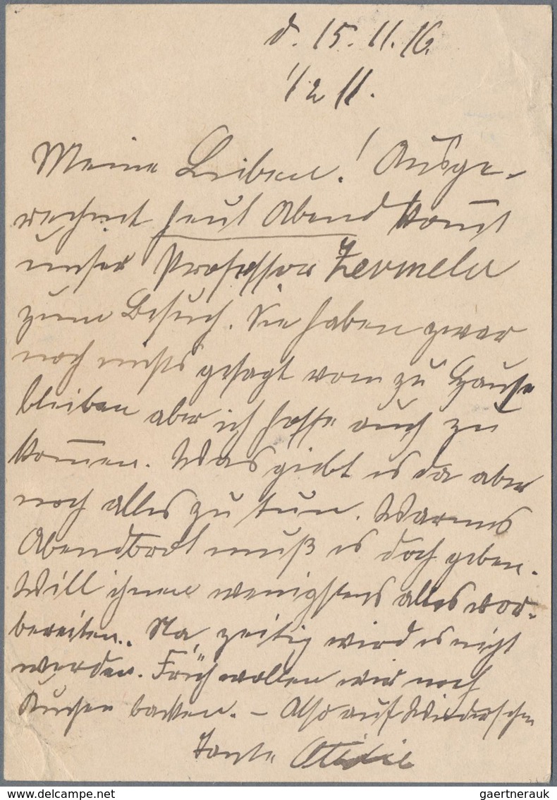 GA Deutsches Reich - Ganzsachen: 1891/1929, ROHRPOST-BERLIN: 3 RP-Ganzsachenkarten Incl. Einer Privatga - Sonstige & Ohne Zuordnung