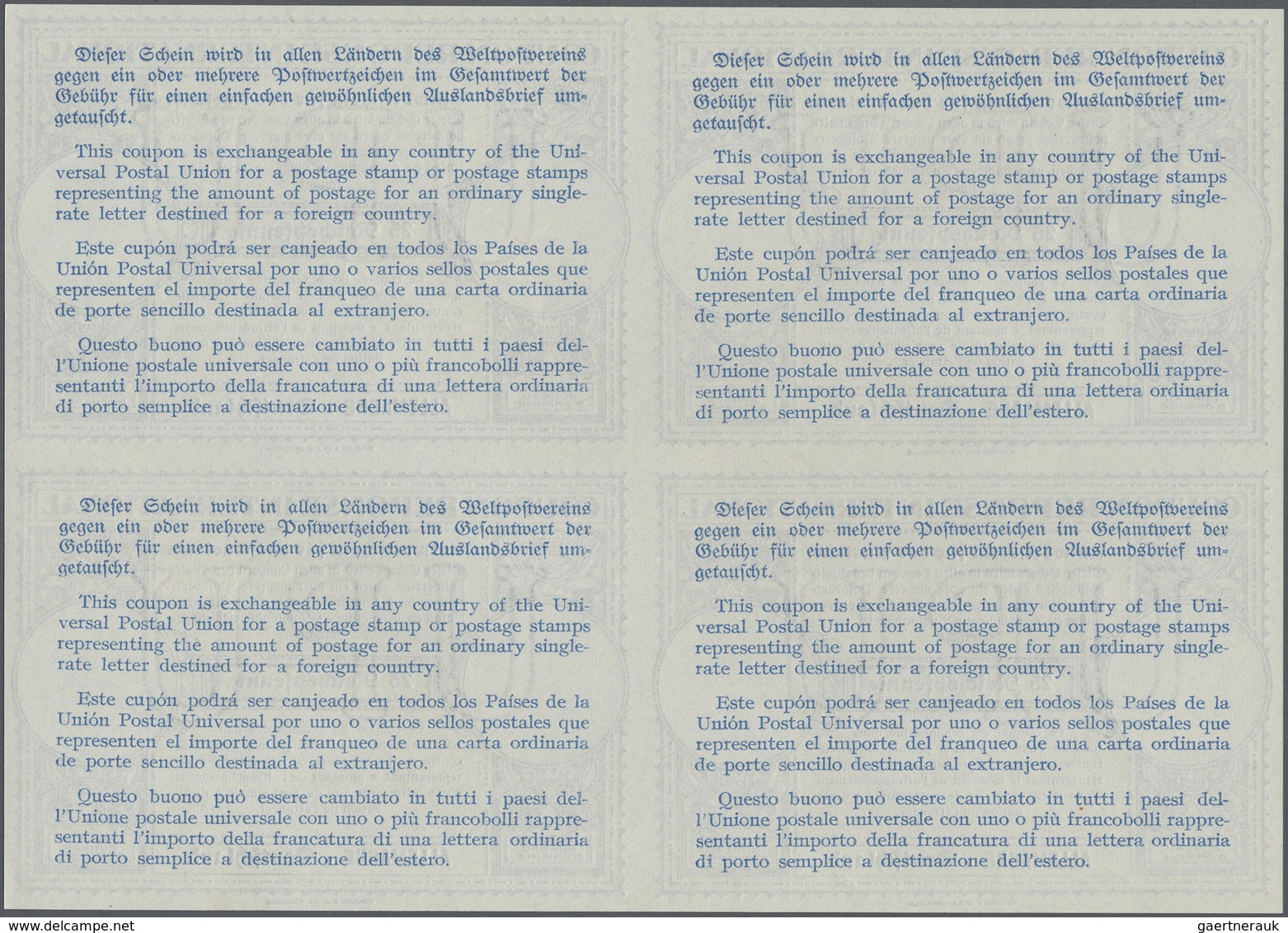 GA Deutsches Reich - Ganzsachen: 1941, Juni. Internationaler Antwortschein "25 Reichspfennig" (London-M - Sonstige & Ohne Zuordnung