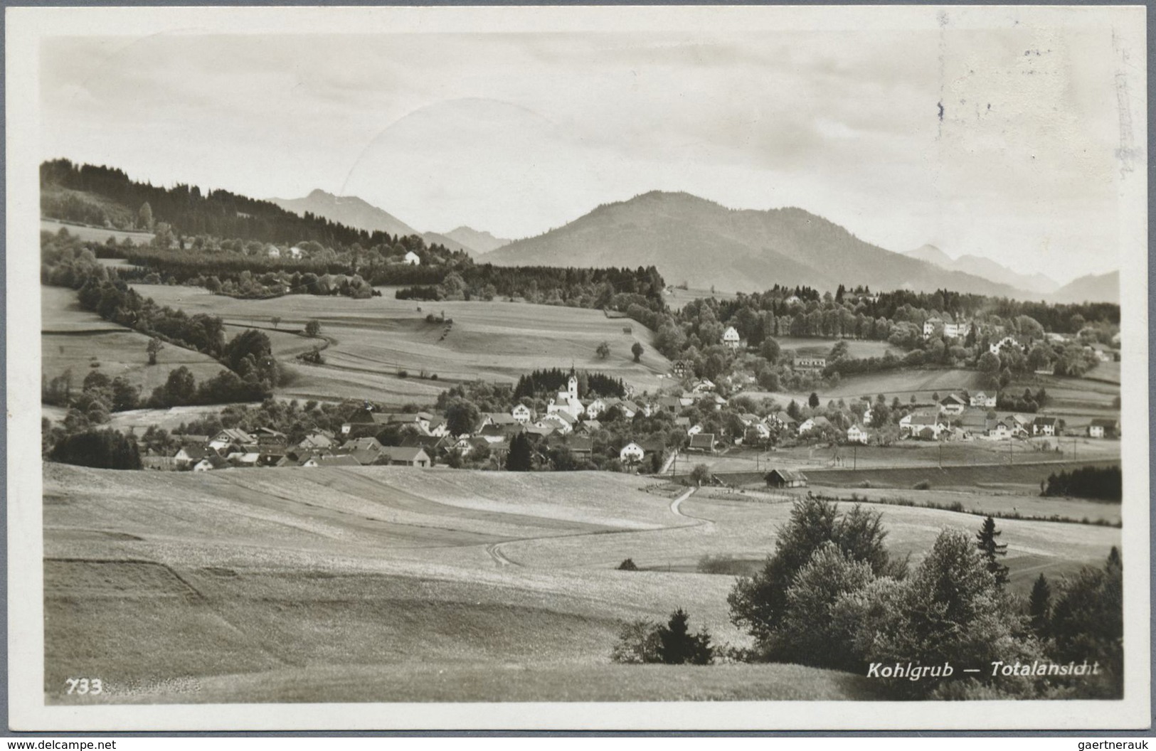 Deutsches Reich - Besonderheiten: 1934, ROHRPOST-MÜNCHEN: Ansichtskarte Als Eilboten Von Kohlgrub Na - Autres & Non Classés