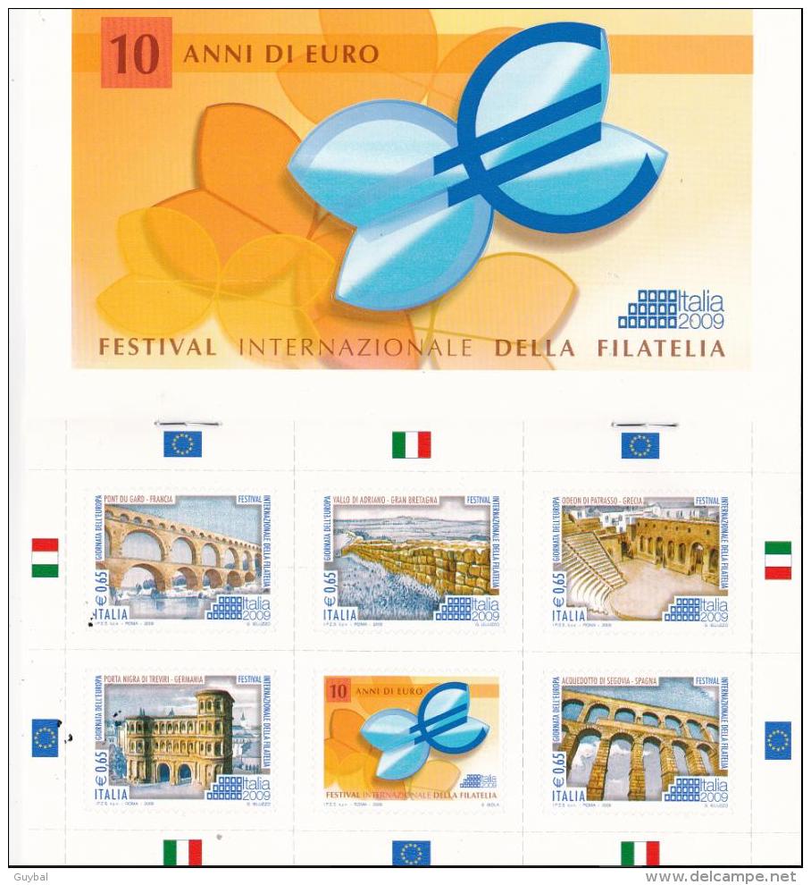 Italia - Italie - Italy - 2009 - 64 Val** + 5 Blocs** + 1 Carnet Soit 70 Val** - Années Complètes