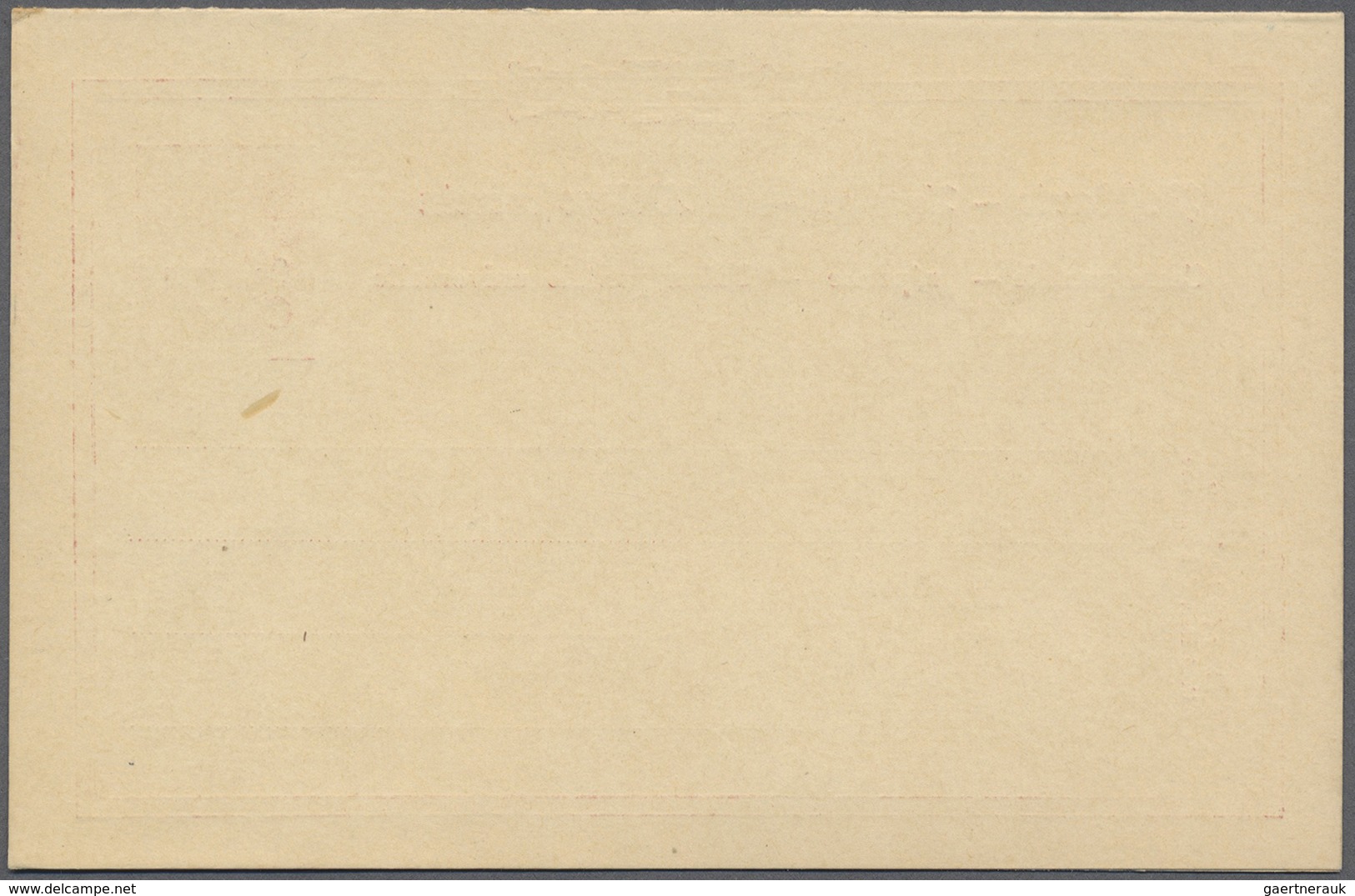 GA Deutsche Post In China - Ganzsachen: 1901, 10 Pfg. Germania Reichspost Mit Aufdruck, Doppelkarte, Pr - Deutsche Post In China