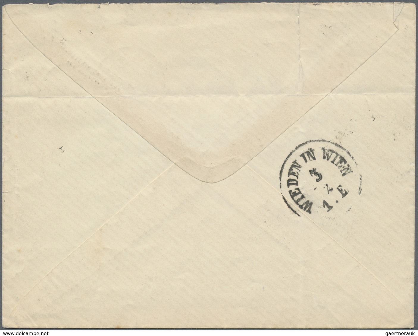 Br Deutsche Post In Der Türkei - Vorläufer: 1872, Grosser Schild ½ Gr. Orange (oben Links Etwas Eckrund - Deutsche Post In Der Türkei