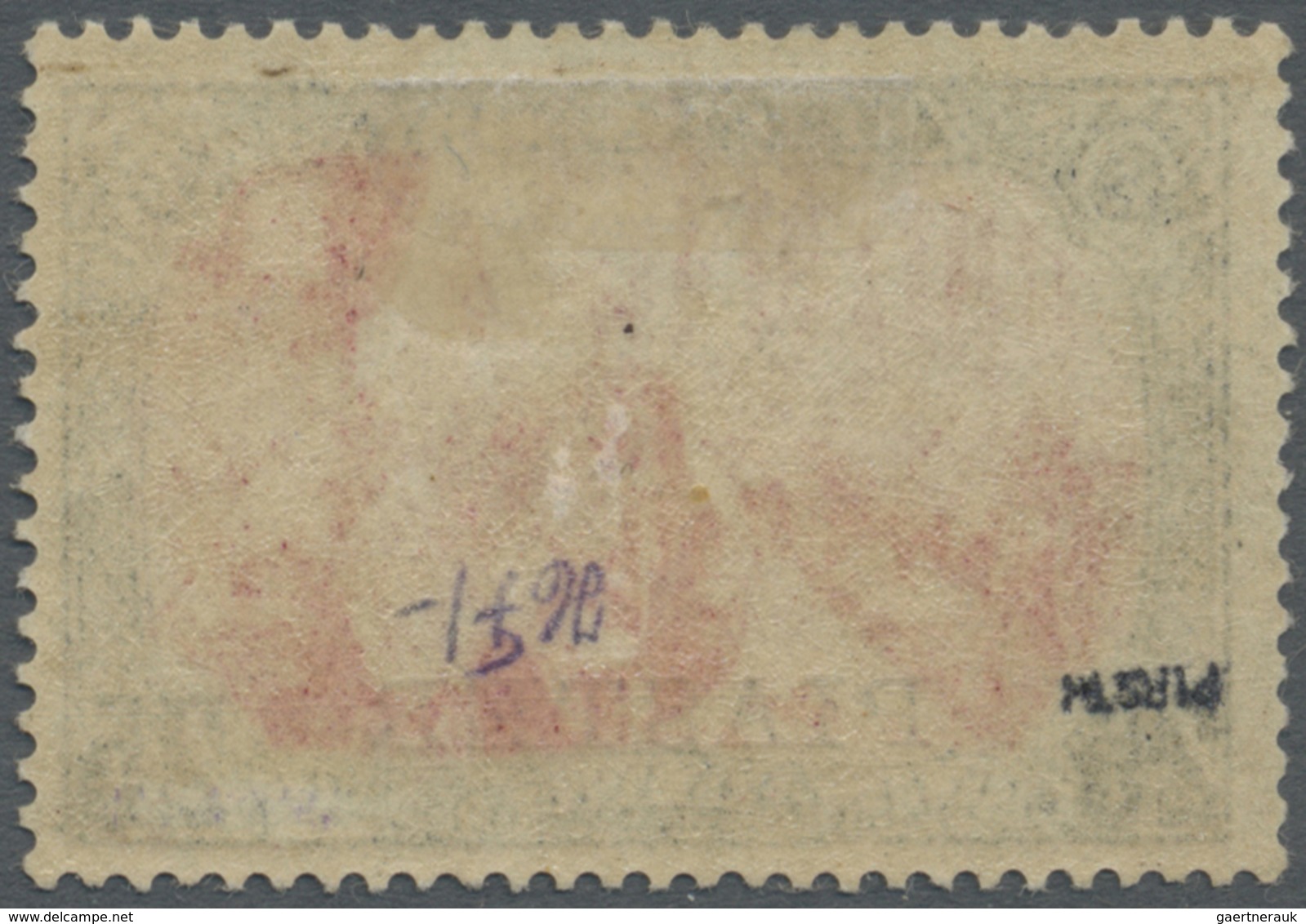 * Deutsche Post In Der Türkei: 1900. "25 Piaster Auf 5 M Reichspost", Ungebraucht. - Deutsche Post In Der Türkei