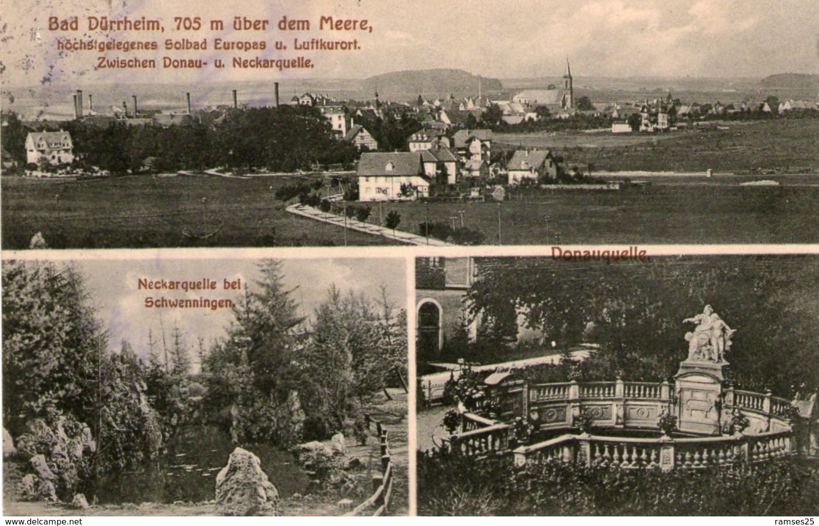 (57) CPA Bad Durrheim  (bon Etat) - Bad Duerrheim