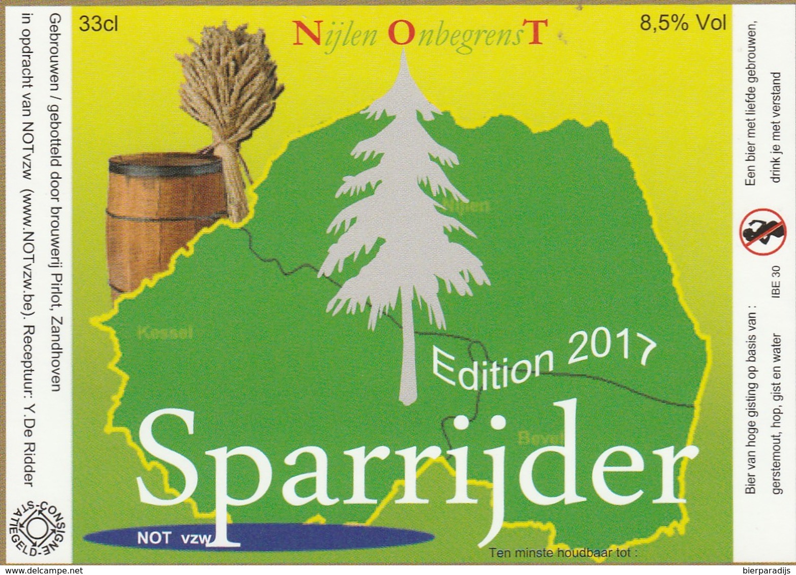 Sparrijder  Brouwerij Pirlot - Bière