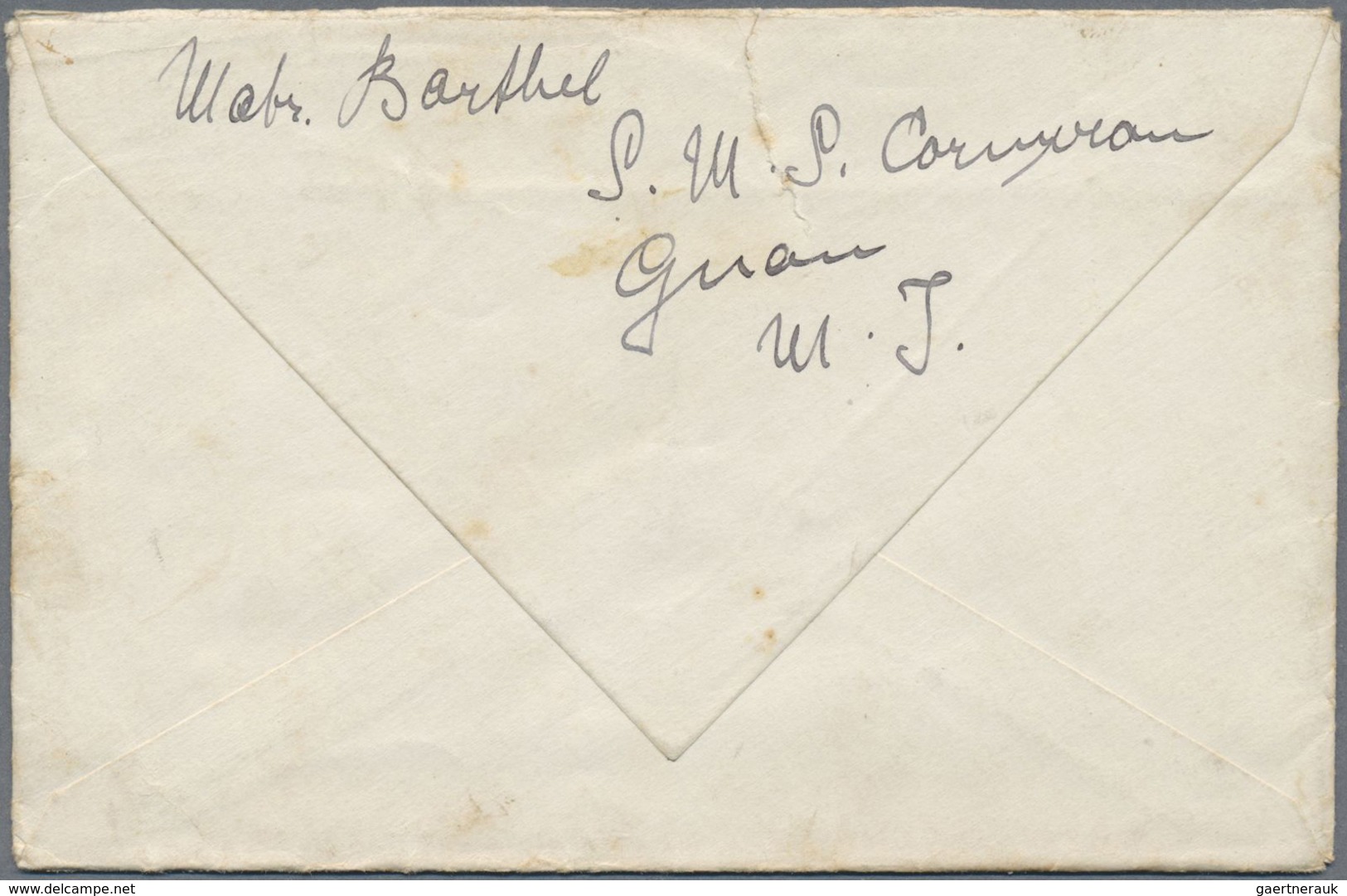 Br Deutsch-Neuguinea - Besonderheiten: 1915, Drei FP-Briefe (zwei Belege Mit Randriss Und Leichter Pati - Nuova Guinea Tedesca