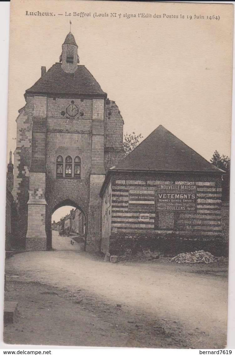 80 Lucheux Le Beffroi - Lucheux