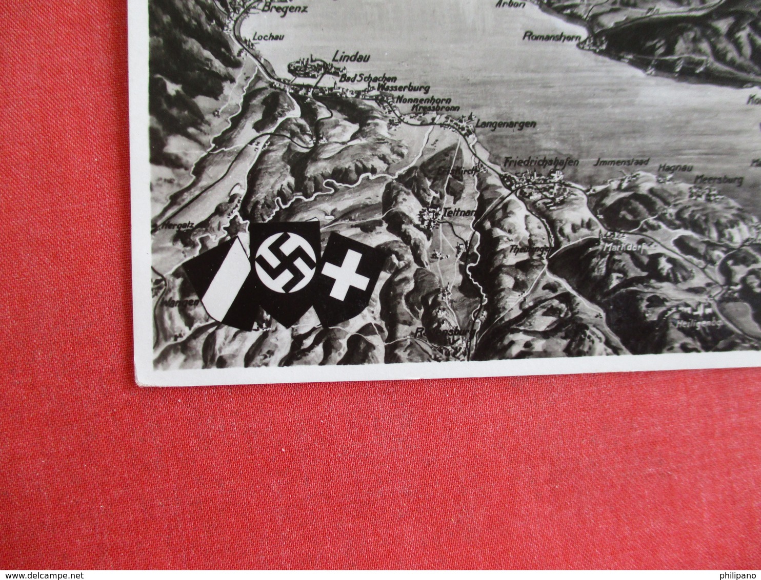 Nazi & Swiss Emblems   Aerial Mountains    Ref 2838 - Domat/Ems