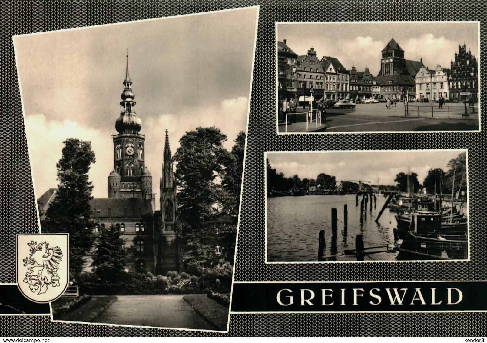 Greifswald. St. Nikolaikirche. Fischereihafen - Greifswald